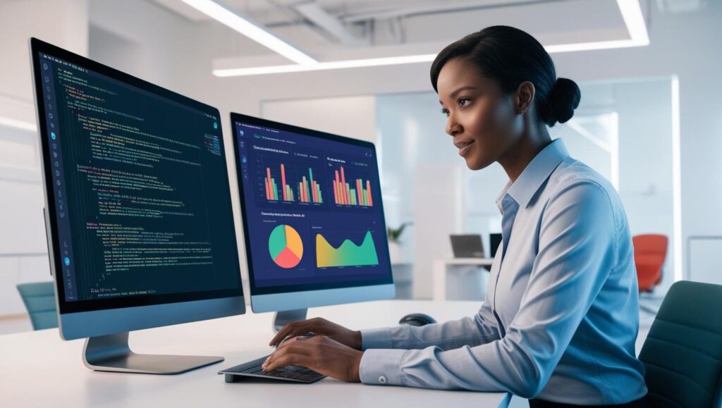 QA engineer balancing manual and automation testing in a real-world project environment.