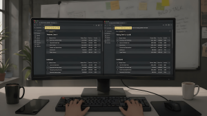 QA engineer running a two-account test to check for BOLA and IDOR vulnerabilities in an API endpoint